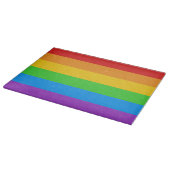 Spektrum des Pride-Glases Schneidebrett (Ecke)