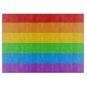 Spektrum des Pride-Glases Schneidebrett (Vorderseite)