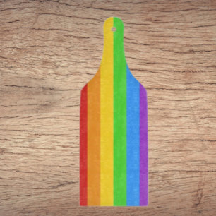Spektrum des Pride-Glases Schneidebrett