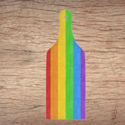 Spektrum des Pride-Glases Schneidebrett
