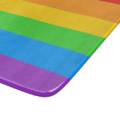 Spektrum des Pride-Glases Schneidebrett (Ecke)
