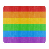 Spektrum des Pride-Glases Schneidebrett (Vorderseite)