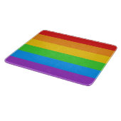 Spektrum des Pride-Glases Schneidebrett (Ecke)