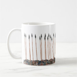 Spektrum - Feld der griechischen Hoplitestangen Kaffeetasse