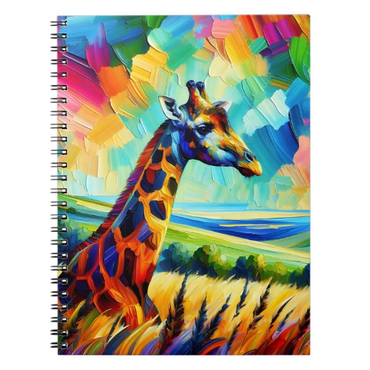 Spektrum-Giraffe Notizblock (Vorderseite)