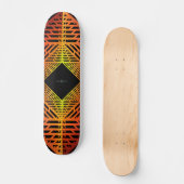 Spektrum (Glühen-Schattierung) Skateboard (Vorderseite)