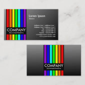 Spektrum - Graue Schattierungen Visitenkarte (Vorne/Hinten)