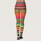 Spektrum-helle horizontale dünne leggings (Rückseite)