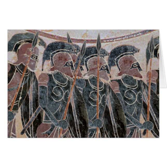 Spektrum - Hoplites, die sich oben bilden (Vorderseite (Horizontal))