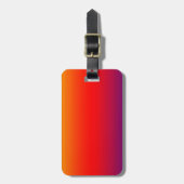 Spektrum horizontaler Farben -1 Gepäckanhänger (Vorderseite vertikal)