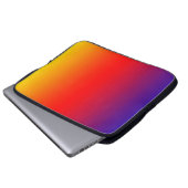 Spektrum horizontaler Farben -1 Laptopschutzhülle (Vorne Knopf)