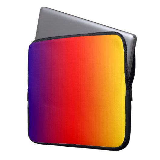 Spektrum horizontaler Farben -1 Laptopschutzhülle (Vorderseite Links)