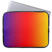 Spektrum horizontaler Farben -1 Laptopschutzhülle (Vorderseite)