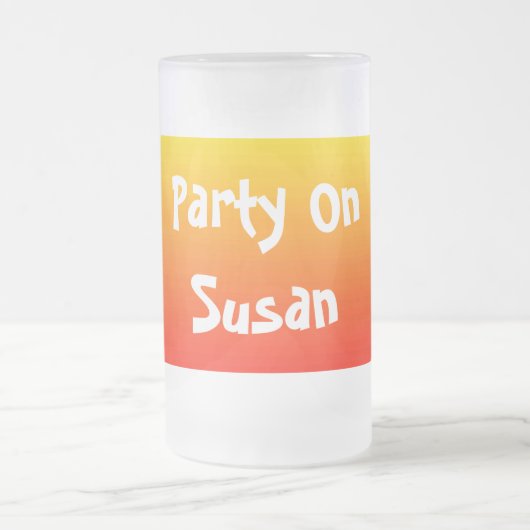 Spektrum horizontaler Farben -1 Mattglas Bierglas (Mittel)