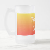 Spektrum horizontaler Farben -1 Mattglas Bierglas (Links)