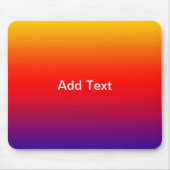 Spektrum horizontaler Farben -1 Mousepad (Vorne)