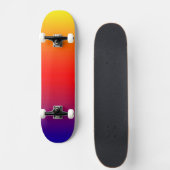 Spektrum horizontaler Farben -1 Skateboard (Vorne)