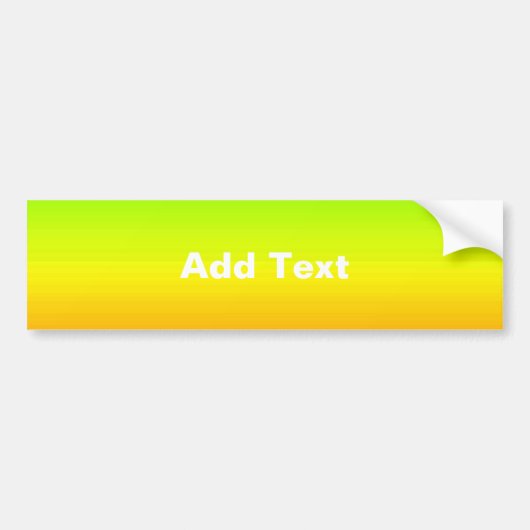 Spektrum horizontaler Farben -3 Autoaufkleber (Vorne)