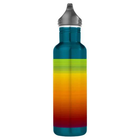 Spektrum horizontaler Farben -3 Edelstahlflasche (Rechts)