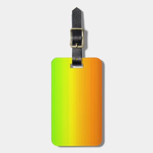 Spektrum horizontaler Farben -3 Gepäckanhänger (Vorderseite vertikal)