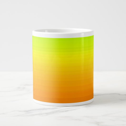 Spektrum horizontaler Farben -3 Jumbo-Tasse (Vorderseite)