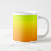 Spektrum horizontaler Farben -3 Jumbo-Tasse (Rechts)