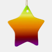 Spektrum horizontaler Farben -3 Keramikornament (Rechts)