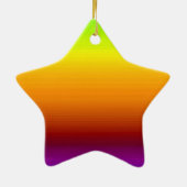 Spektrum horizontaler Farben -3 Keramikornament (Hinten)