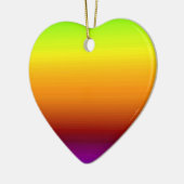 Spektrum horizontaler Farben -3 Keramikornament (Links)