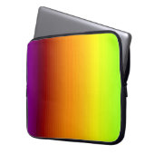 Spektrum horizontaler Farben - 3 Laptopschutzhülle (Vorderseite Links)