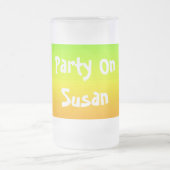 Spektrum horizontaler Farben -3 Mattglas Bierglas (Mittel)