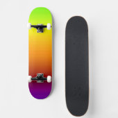 Spektrum horizontaler Farben -3 Skateboard (Vorne)