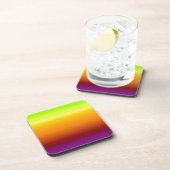 Spektrum horizontaler Farben -3 Untersetzer (Rechte Seite)