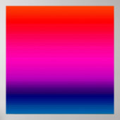 Spektrum horizontaler Farben - 4 Poster (Vorne)