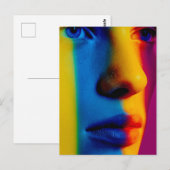 Spektrum im Inneren Postkarte (Vorne/Hinten)