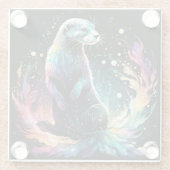 Spektrum-Kante: Die anderen glühen Glasuntersetzer (Rückseite)