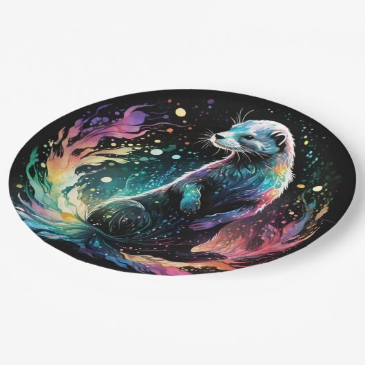 Spektrum-Kante: Die anderen glühen Pappteller (Schrägansicht)