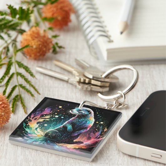 Spektrum-Kante: Die anderen glühen Schlüsselanhänger (Vorderseite rechts)