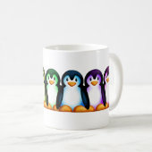 Spektrum-Pinguin Kaffeetasse (VorderseiteRechts)