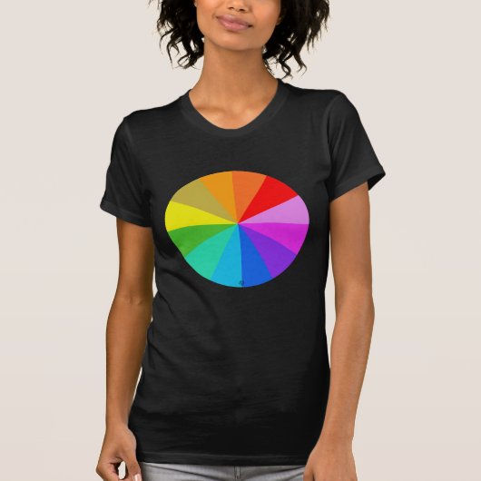Spektrum-Regenbogen-FarbT - Shirt (Vorderseite)