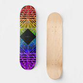 Spektrum ( Regenbogen ) Skateboard (Vorderseite)