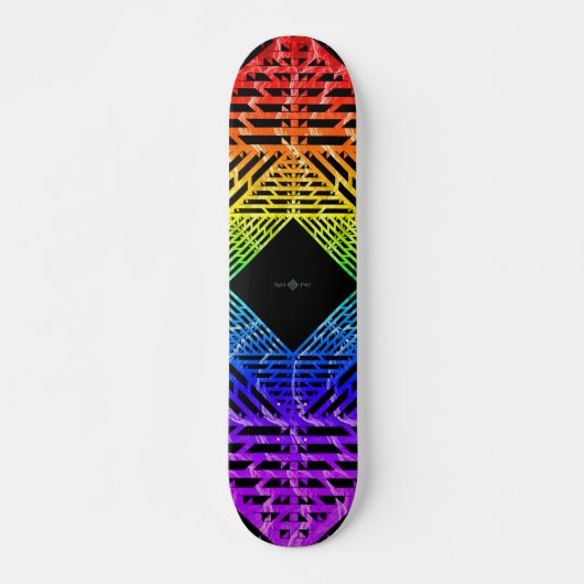Spektrum ( Regenbogen ) Skateboard (Vorne)