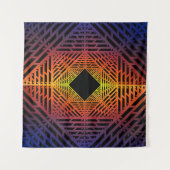 Spektrum (Regenbogen) Wandteppich (Vorderseite (Horizontal))