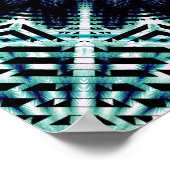 Spektrum Soundwave Mandala Poster (Ecke)