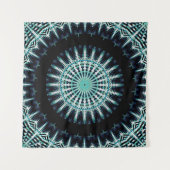 Spektrum Soundwave Mandala Wandteppich (Vorderseite (Horizontal))