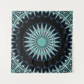 Spektrum Soundwave Mandala Wandteppich (Vorderseite)