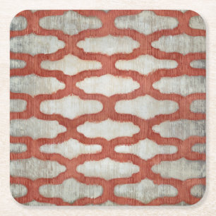 Spektrum-Symmetrie VI Rechteckiger Pappuntersetzer