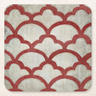 Spektrum-Symmetrie VII Rechteckiger Pappuntersetzer