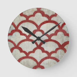 Spektrum-Symmetrie VII Runde Wanduhr