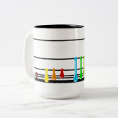 Spektrum Zweifarbige Tasse (Vorderseite Links)